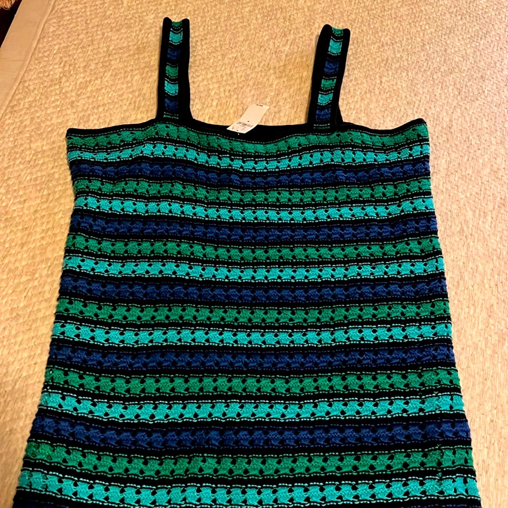 Super cute, retro style crocheted dress, NWT